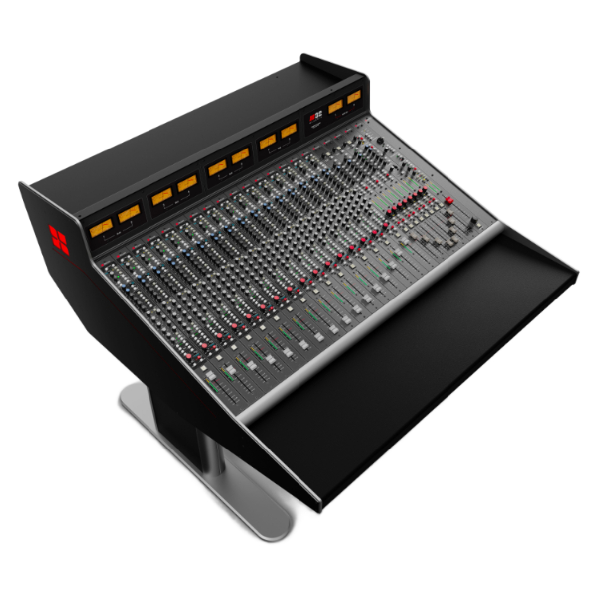 32Classic 16 Channel Top-Left-Angle Harrison Audio 32C Classic Mixing Console