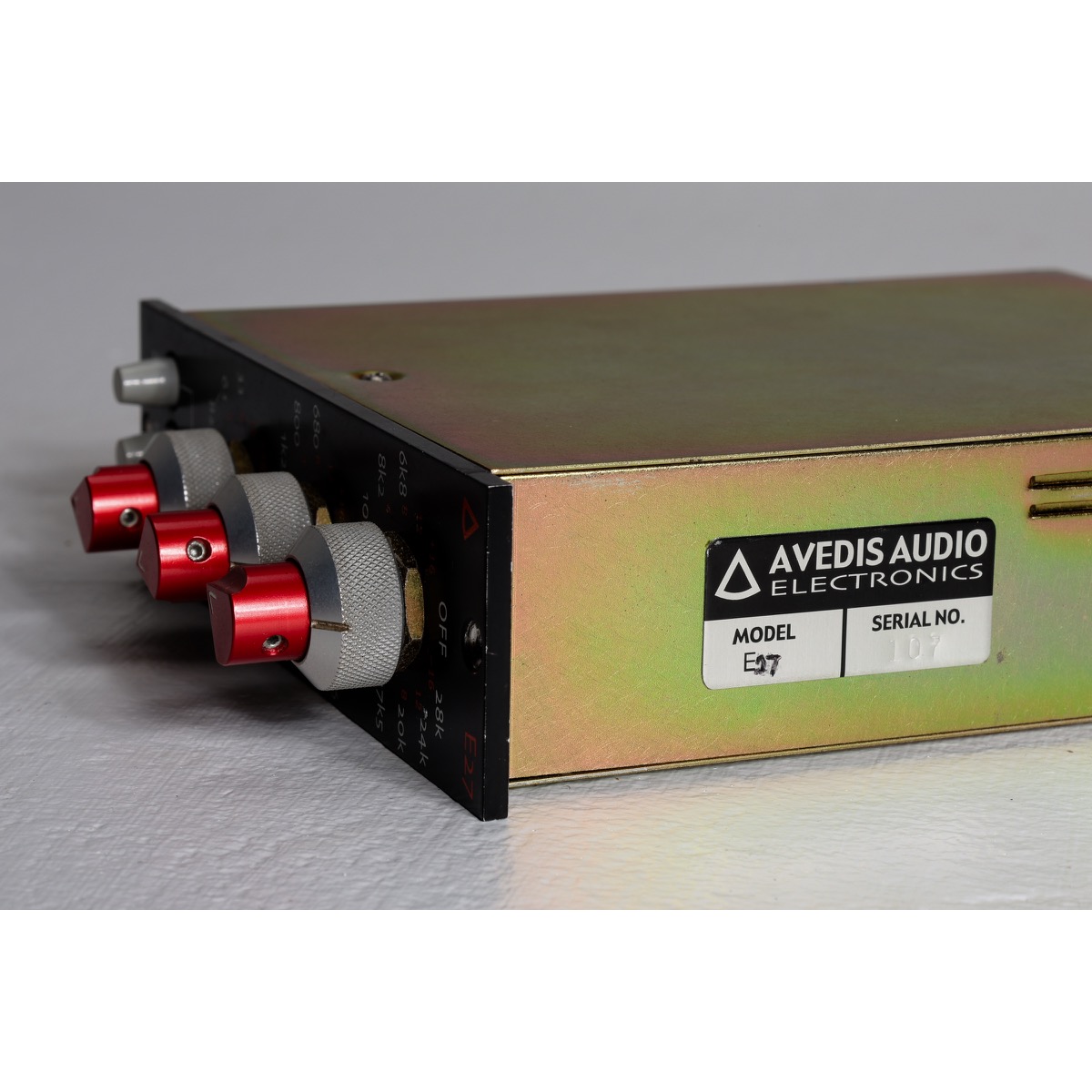 Avedis Audio E27 (SN 107)-2 Avedis Audio E27 500 Series EQ (Used)