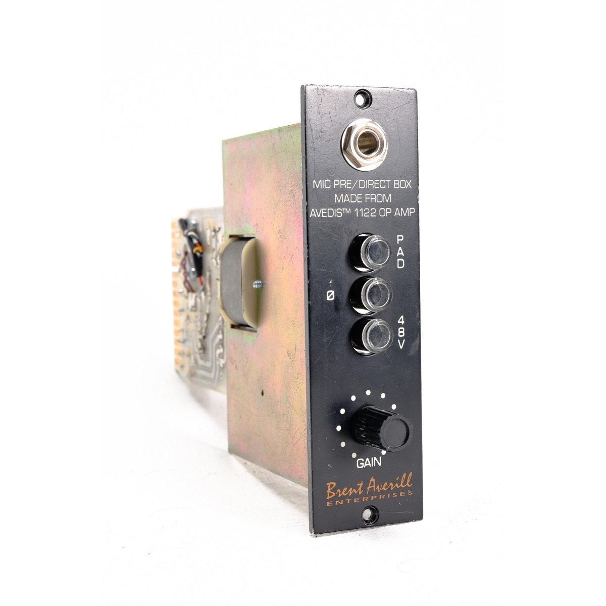BAE 312ADI (1726)-3 BAE 312 ADI Mic Pre/DI 500 Series Module (Used) #1