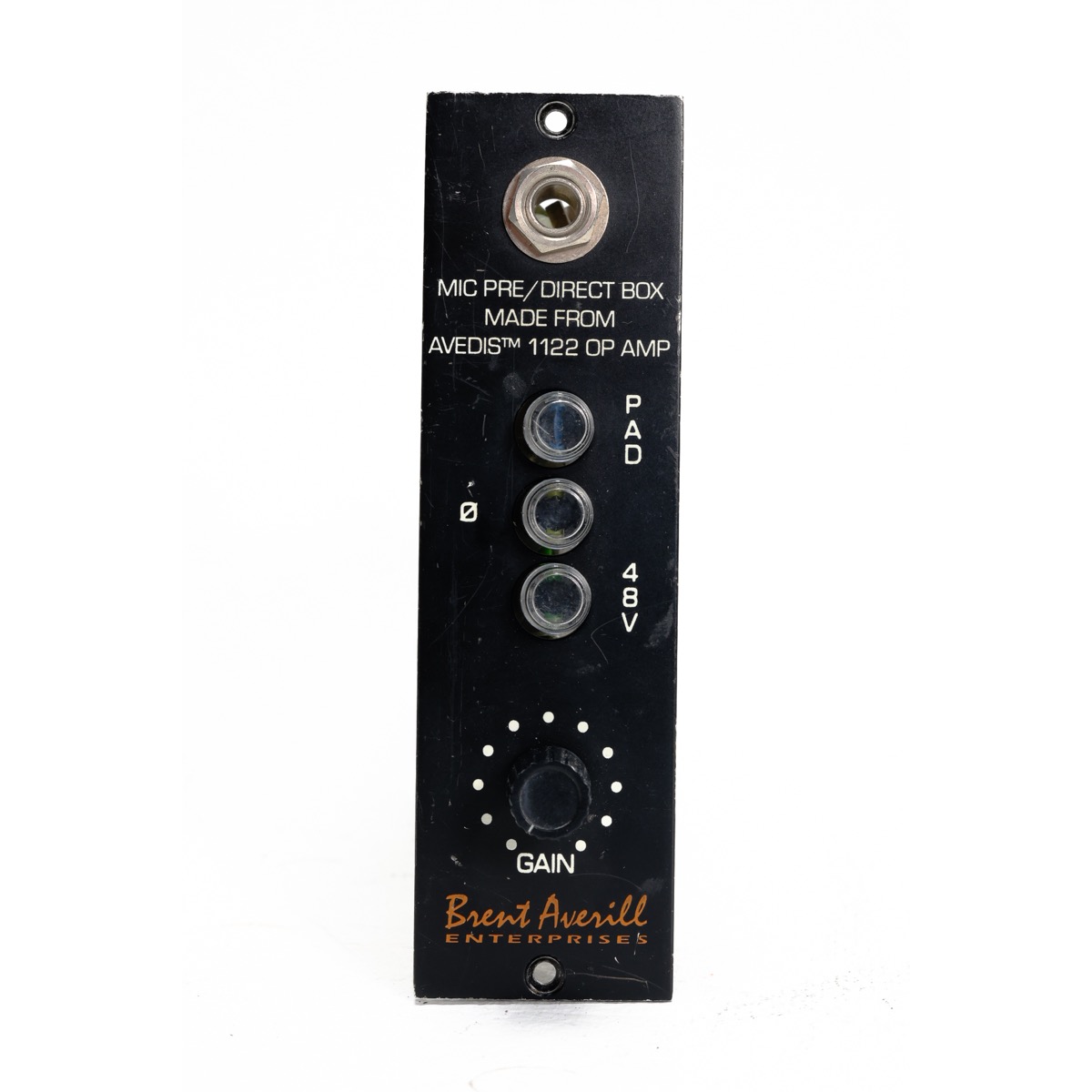 BAE 312ADI (1726)-4 BAE 312 ADI Mic Pre/DI 500 Series Module (Used) #1