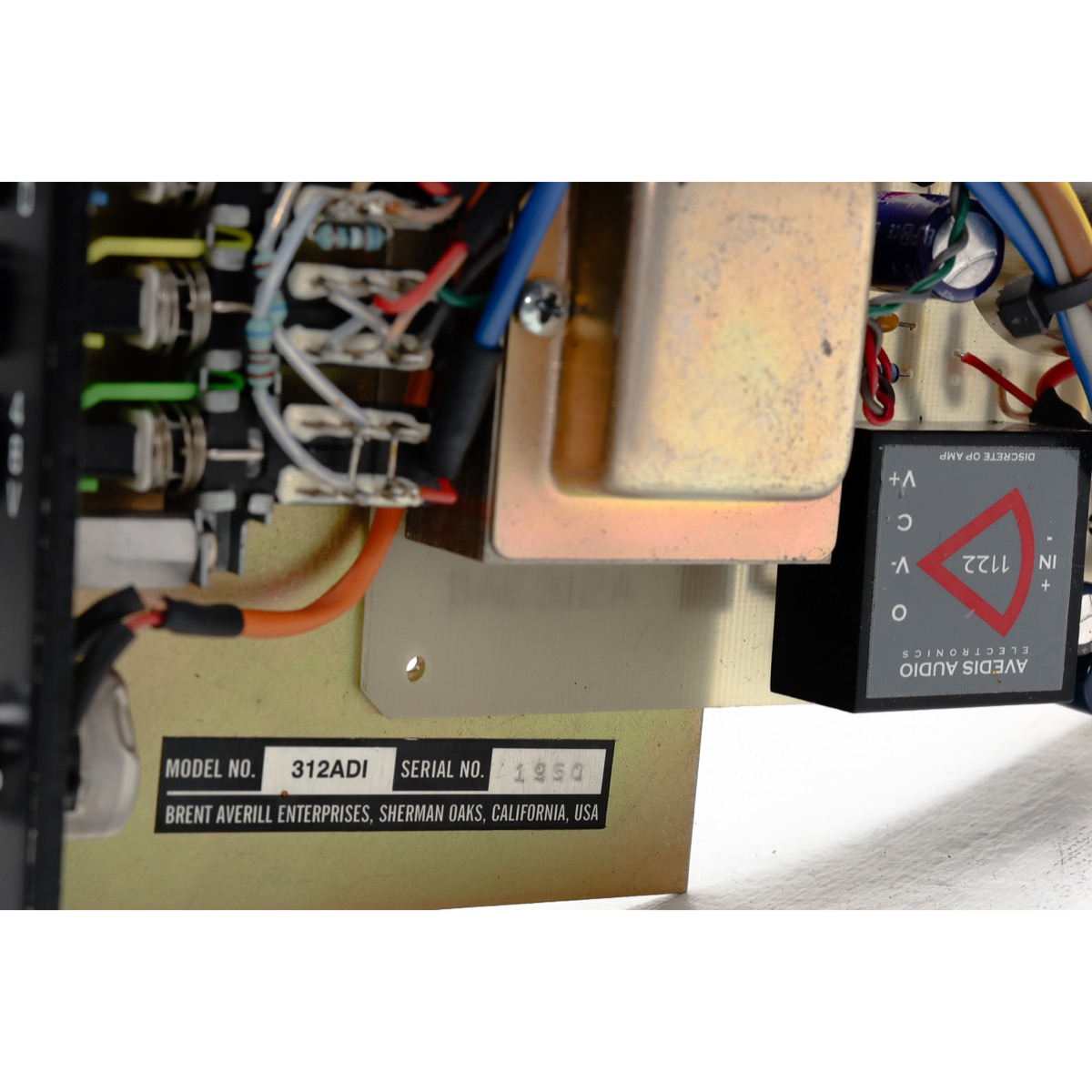 BAE 312ADI (1950)-1 copy BAE 312 ADI Mic Pre/DI 500 Series Module (Used) #3