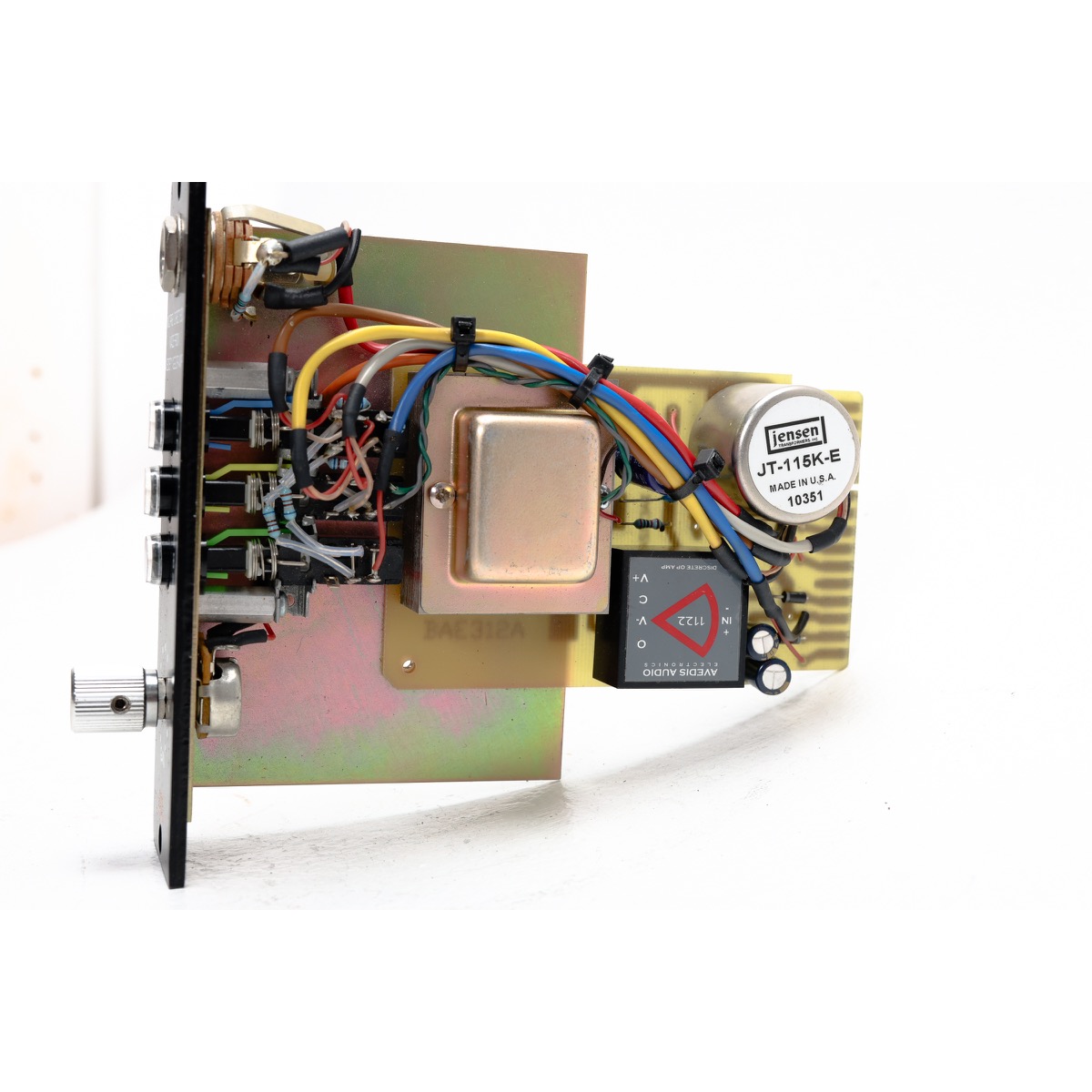 BAE 312ADI (No SN)-1 copy BAE 312 ADI Mic Pre/DI 500 Series Module (Used) #4