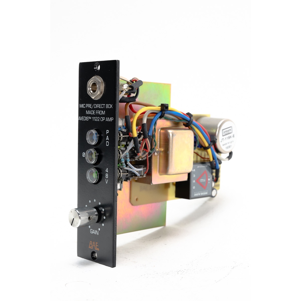 BAE 312ADI (No SN)-2 copy BAE 312 ADI Mic Pre/DI 500 Series Module (Used) #4