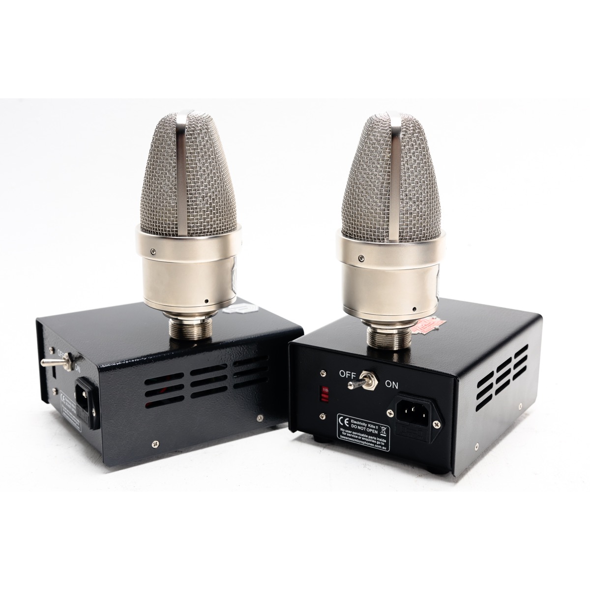 BeesNeez BM49 Pair-5 copy BeesNeez BM49 Tube Condenser Matched Pair (Used)