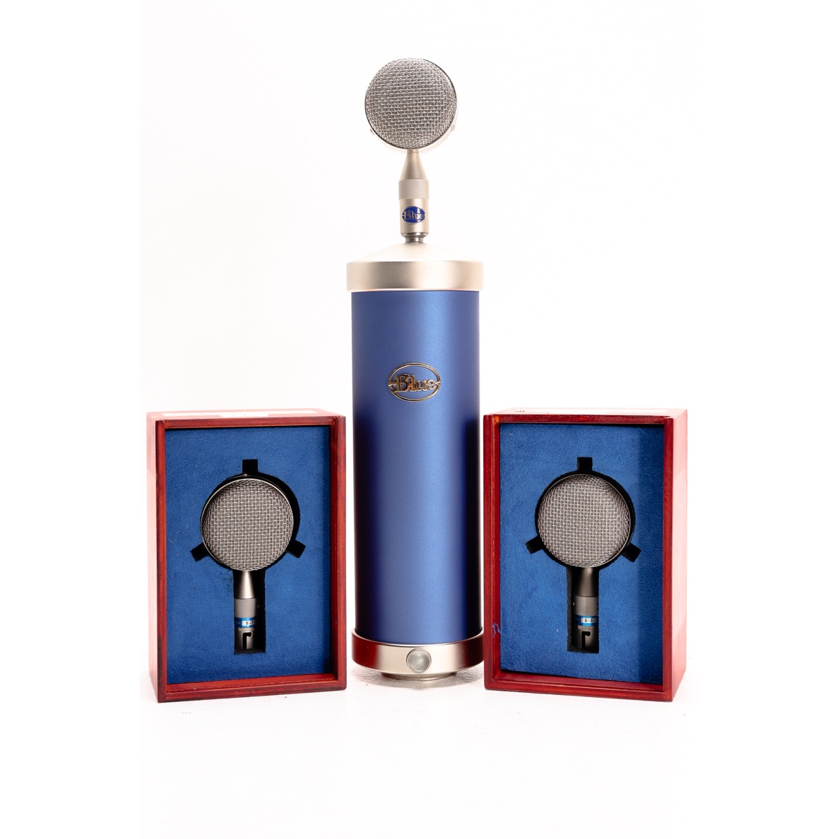 Blue Bottle 9612a (26-1420) -14 copy Blue Bottle Tube Condenser Microphone Set (Used)