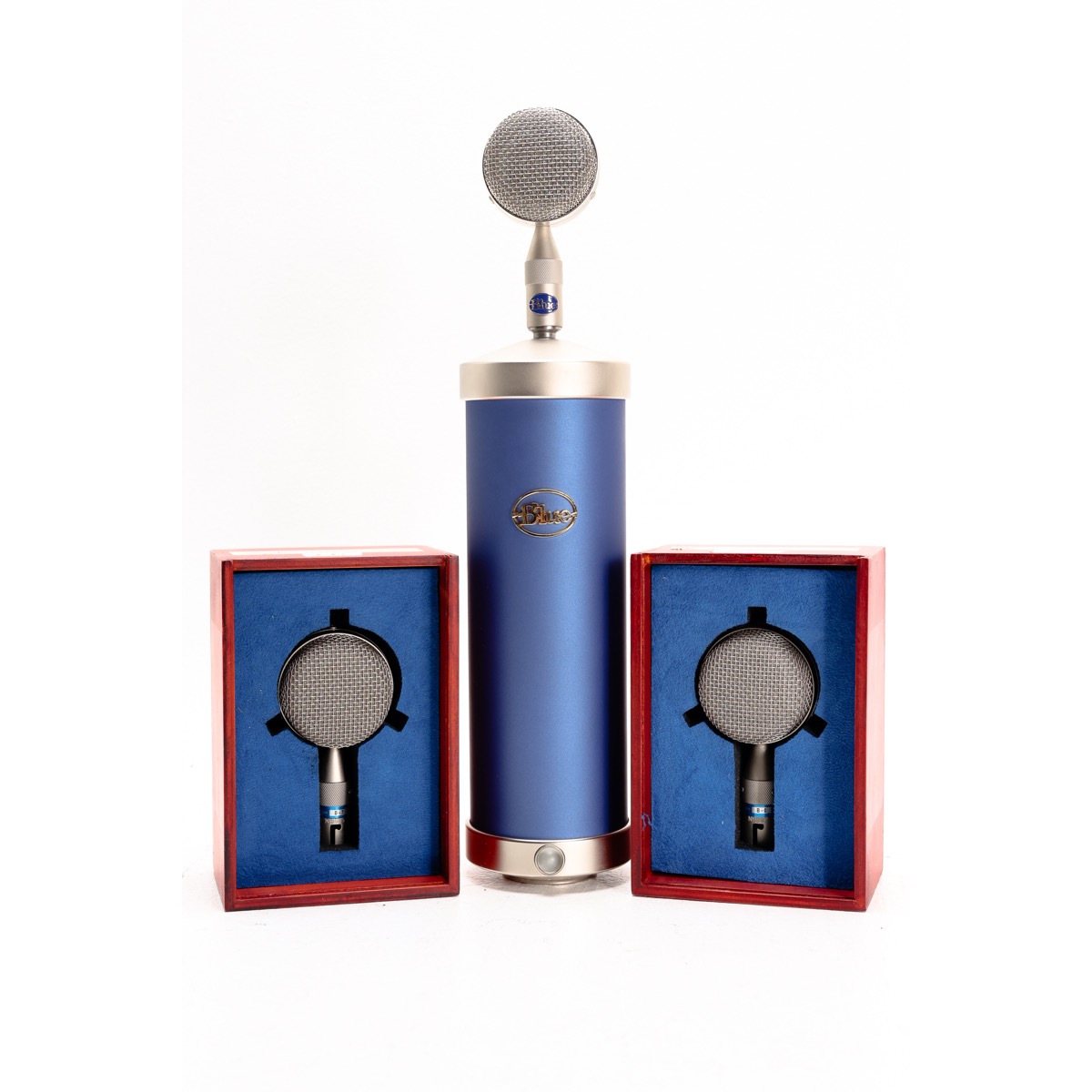 Blue Bottle 9612a (26-1420) -15 copy Blue Bottle Tube Condenser Microphone Set (Used)
