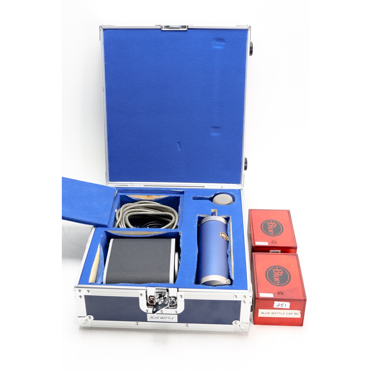 Blue Bottle 9612a (26-1420) -19 copy Blue Bottle Tube Condenser Microphone Set (Used)