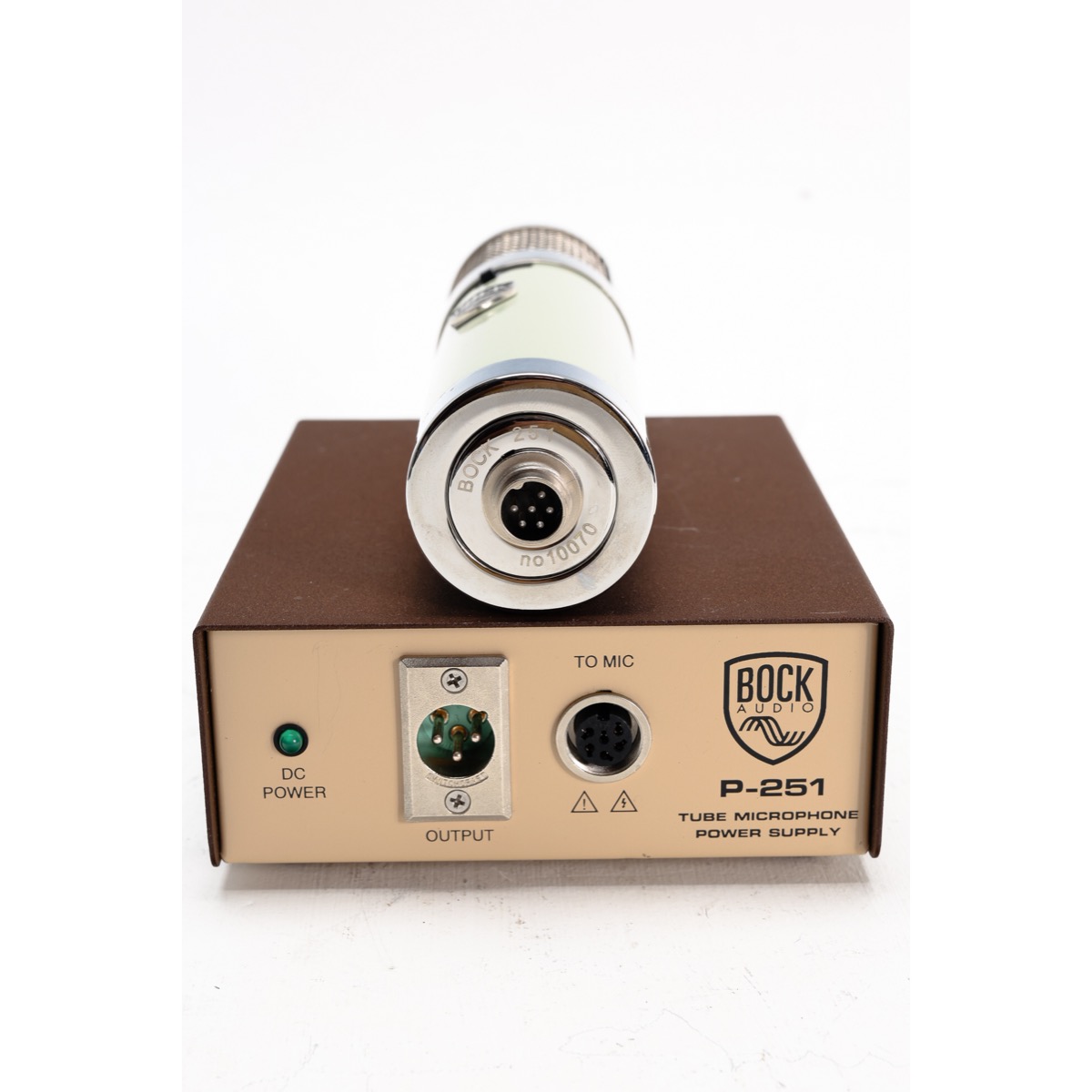 Bock 251 (10070)-01 Bock Audio (Pre UA) 251 Large Diaphragm Tube Condenser Mic (Used)