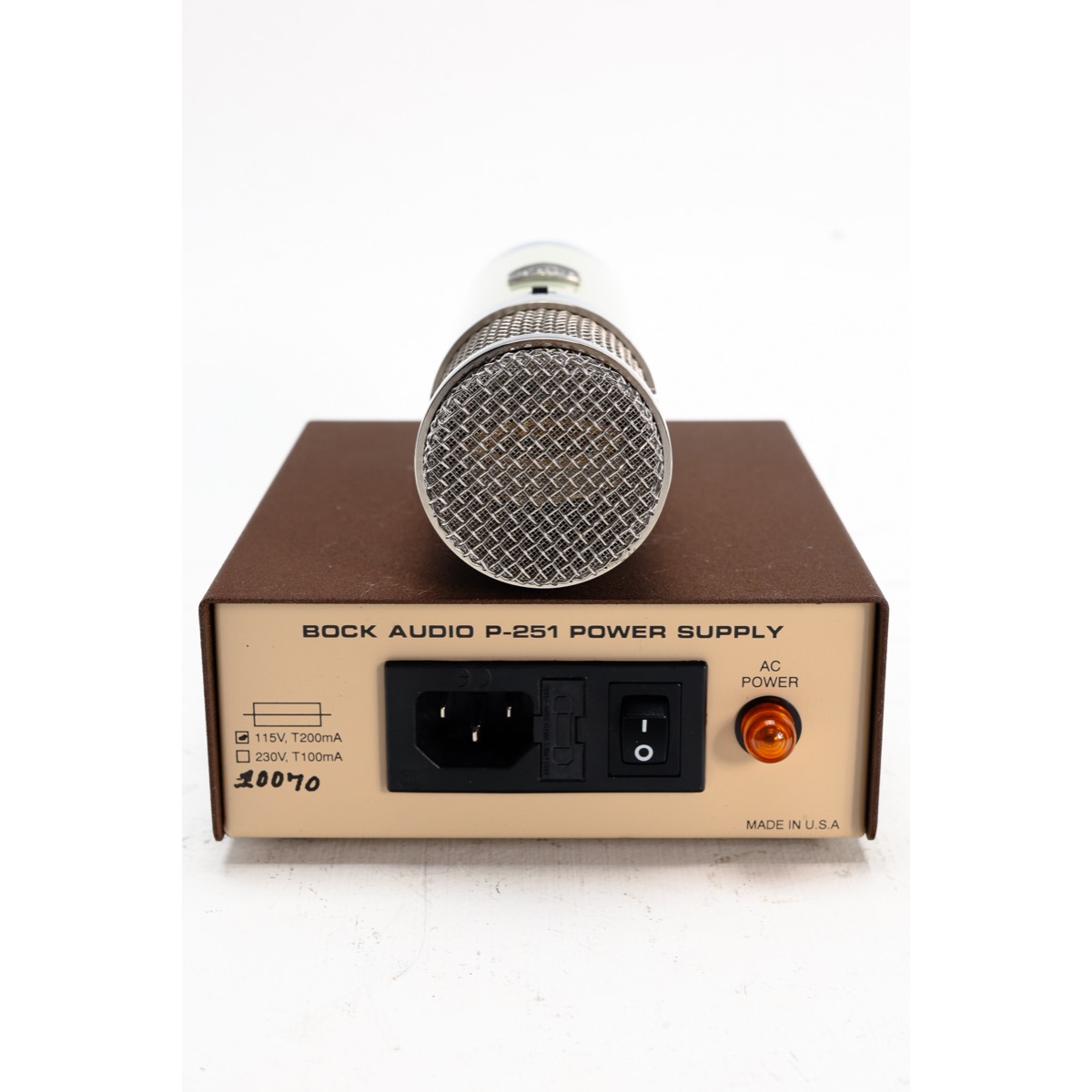 Bock 251 (10070)-02 Bock Audio (Pre UA) 251 Large Diaphragm Tube Condenser Mic (Used)