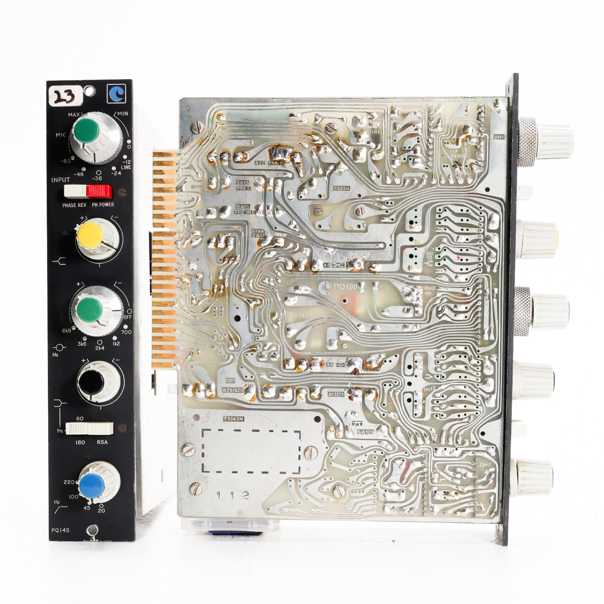 Calrec PQ145 Pair (Gary)-13 copy Calrec PQ14S EQ/Pre Modules (Vintage) Pair