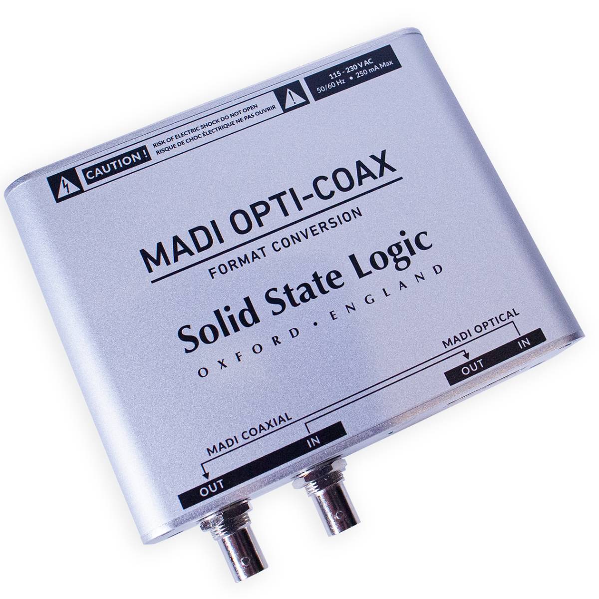 Coax -Front SSL Logic Madi to Coax Converter