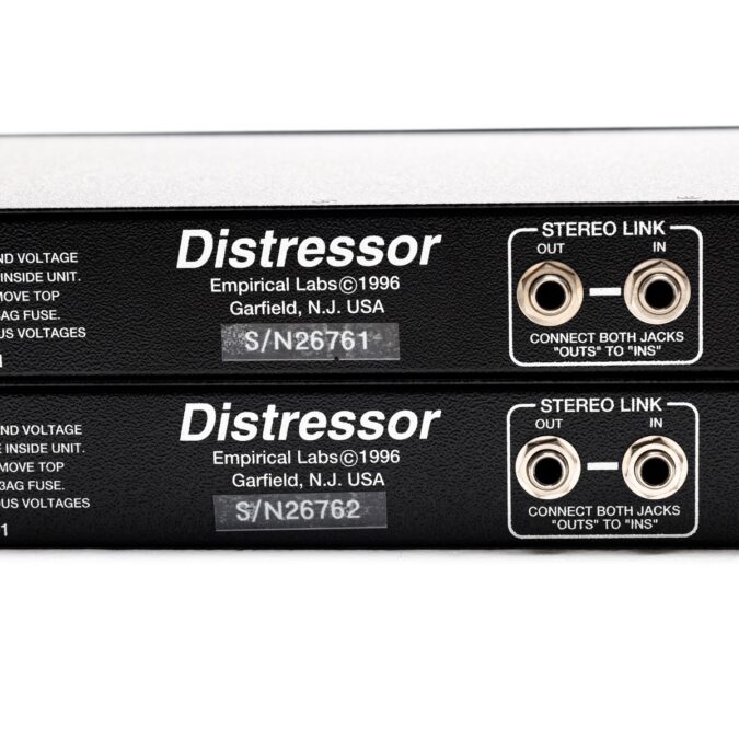 Empirical Labs EL8X-S Distressor Pair (Used) – Sonic Circus