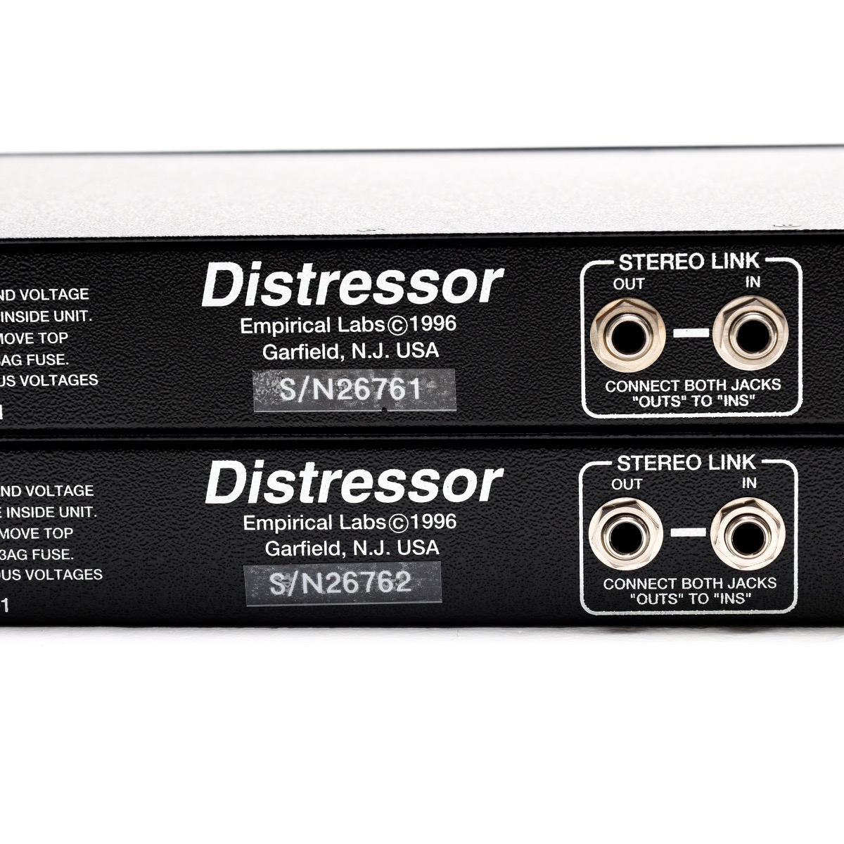 Empirical Labs Distressor (26761_26762)-1 Empirical Labs EL8X-S Distressor Pair (Used)
