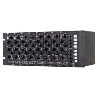 H2 Audio 8 Channel Rack loaded with 8 x 0011 Helios Series EQ/Pres