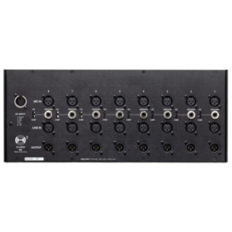 H2 Audio 8 Channel Rack loaded with 8 x 0011 Helios Series EQ/Pres
