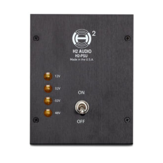 H2 Audio 8 Channel Rack loaded with 8 x 0011 Helios Series EQ/Pres