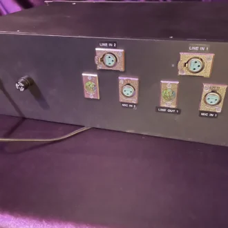 Helios 0011 (Vintage) Racked Pair EQ/Pre’s with Lustraphone Transformers