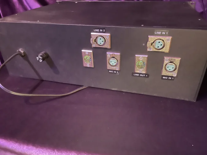 Helios 0011 (Vintage) Racked Pair EQ/Pre’s with Lustraphone Transformers