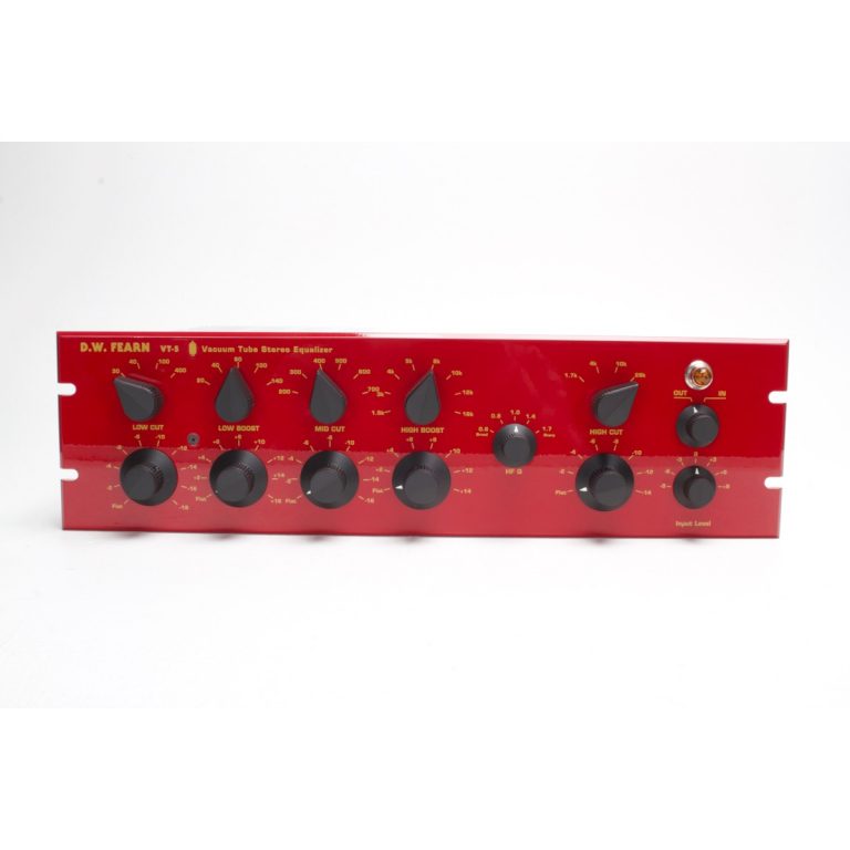 D.W. Fearn VT5 Dual Channel Vacuum Tube Equalizer Sonic Circus