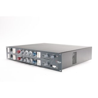 Neve 1073 DPX 2 Channel Mic Pre/EQ unit bent rack ear