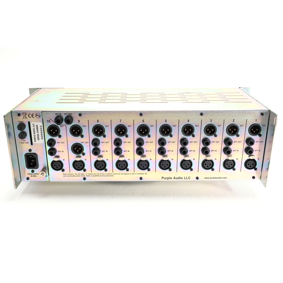Purple Sweet 10-1 Purple Audio The Sweet Ten Rack (used)