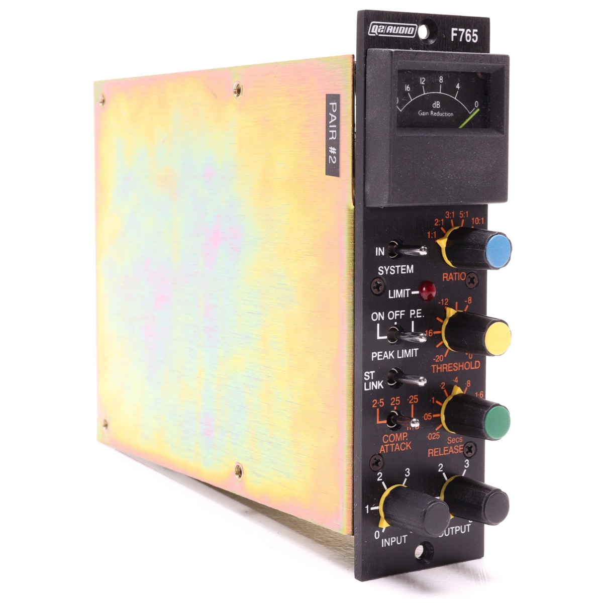Q2 Audio F765-19 copy Q2 Audio F765 500 Series Compex Compressor/Limiter (Used)