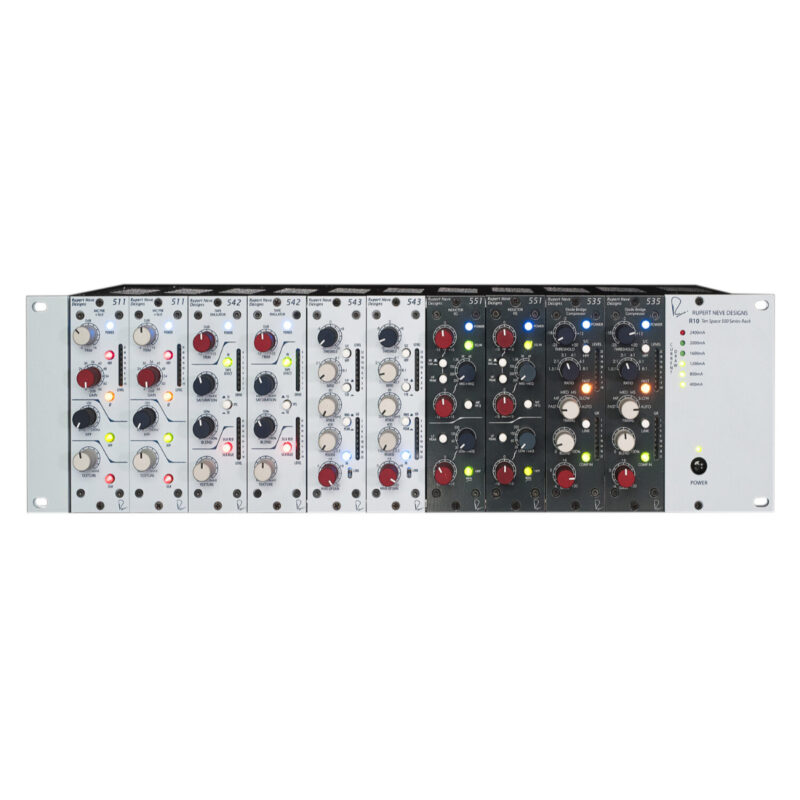 Rupert Neve Designs 10-Slot 500 Series Chassis with LED Current Consumption Meter