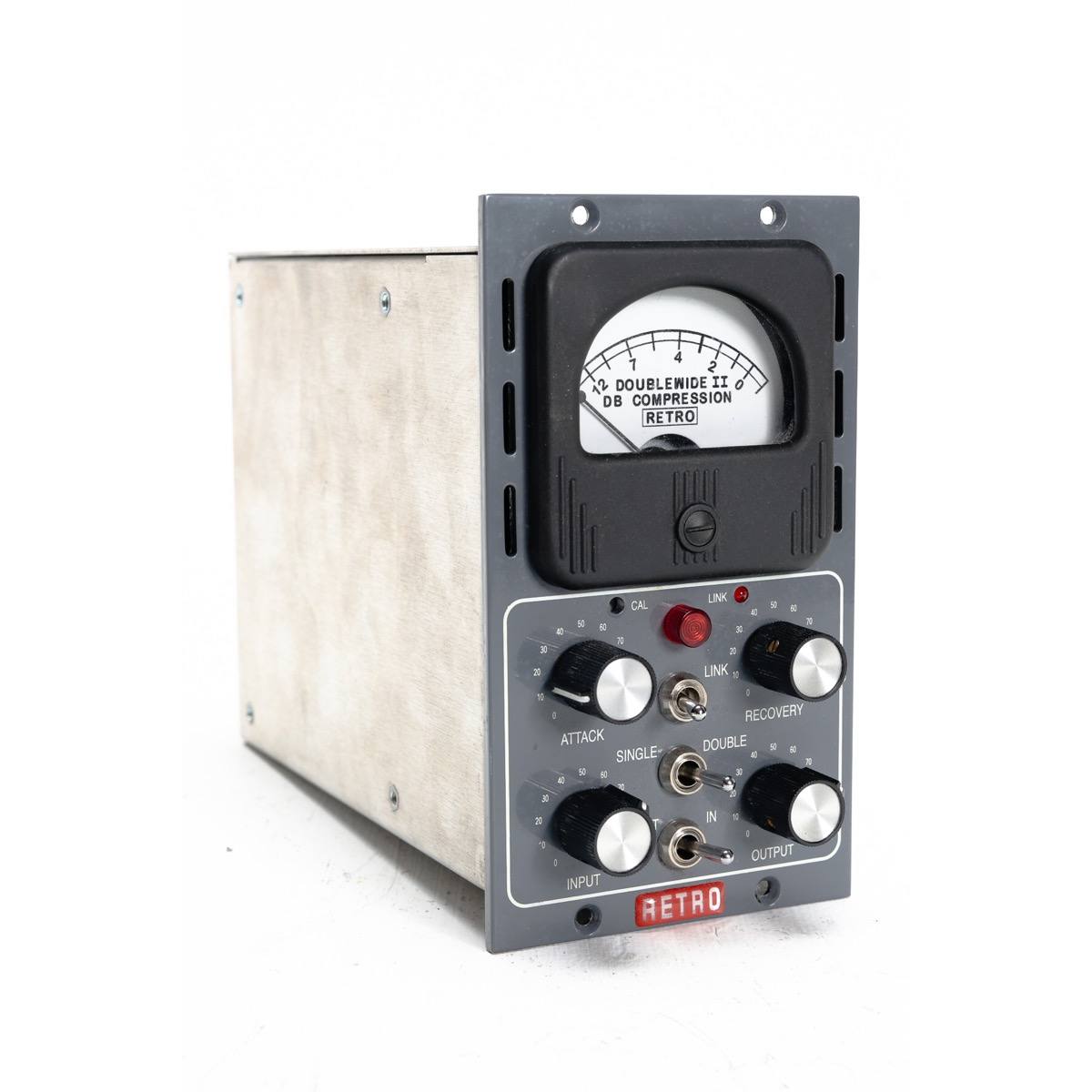 Retro Doublewide II (00101)-3 Retro Instruments Retro Doublewide 500 Series Tube Compressor (Used)