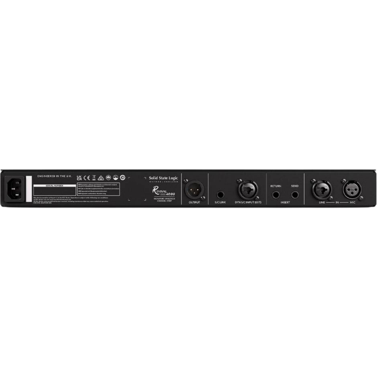 SSL-REVAL-4000-4 SSL Revival 4000 Signature Analogue Channel Strip
