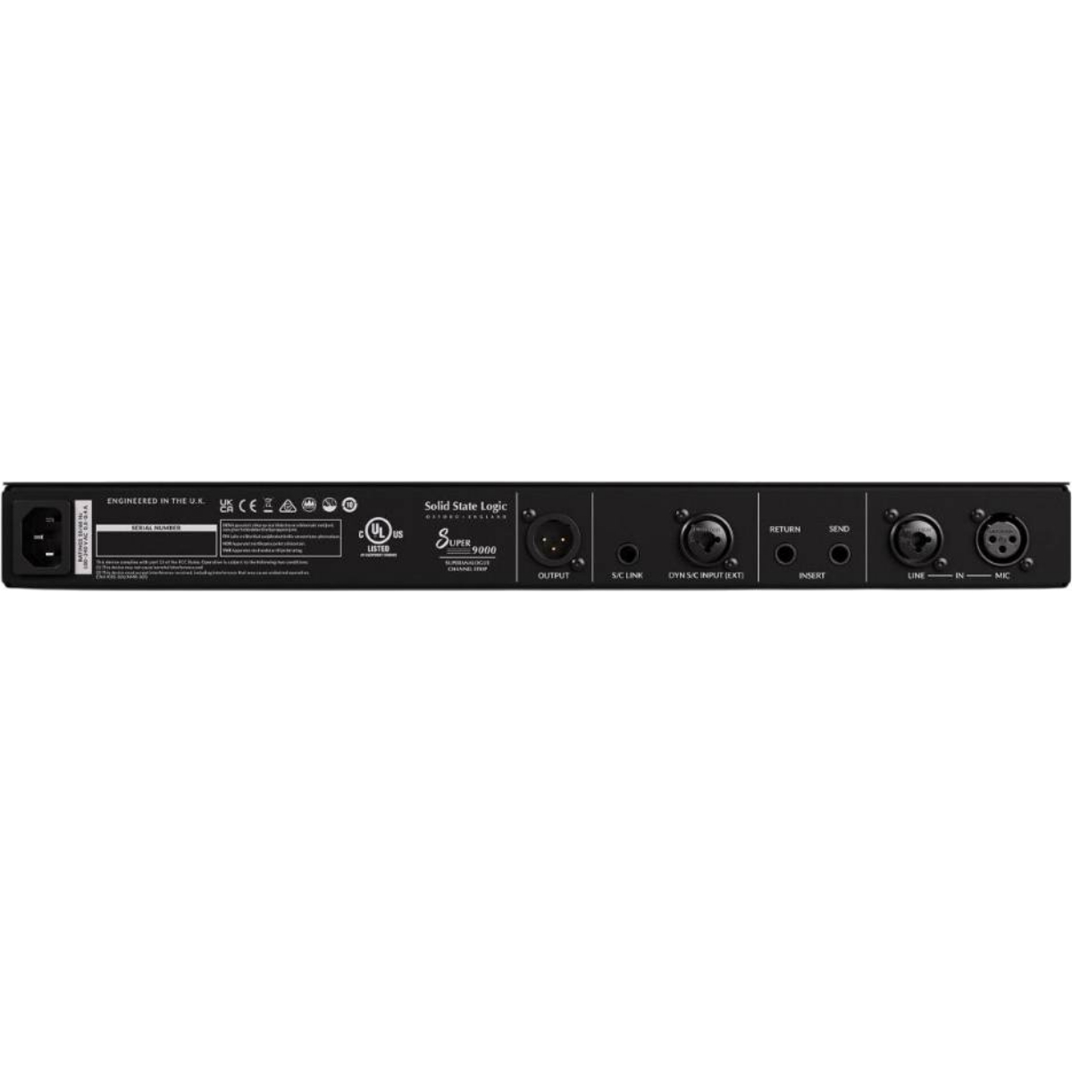 SSL-SUP-9000-4 SSL SUPER 9000 Dual Mic Amp & Channel Strip