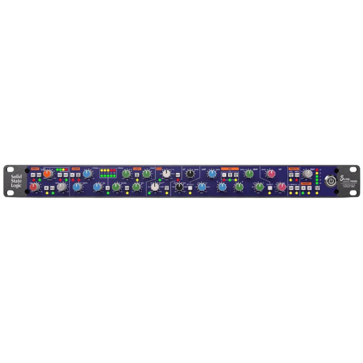 SSL-SUP-9000-Front SSL SUPER 9000 Dual Mic Amp & Channel Strip