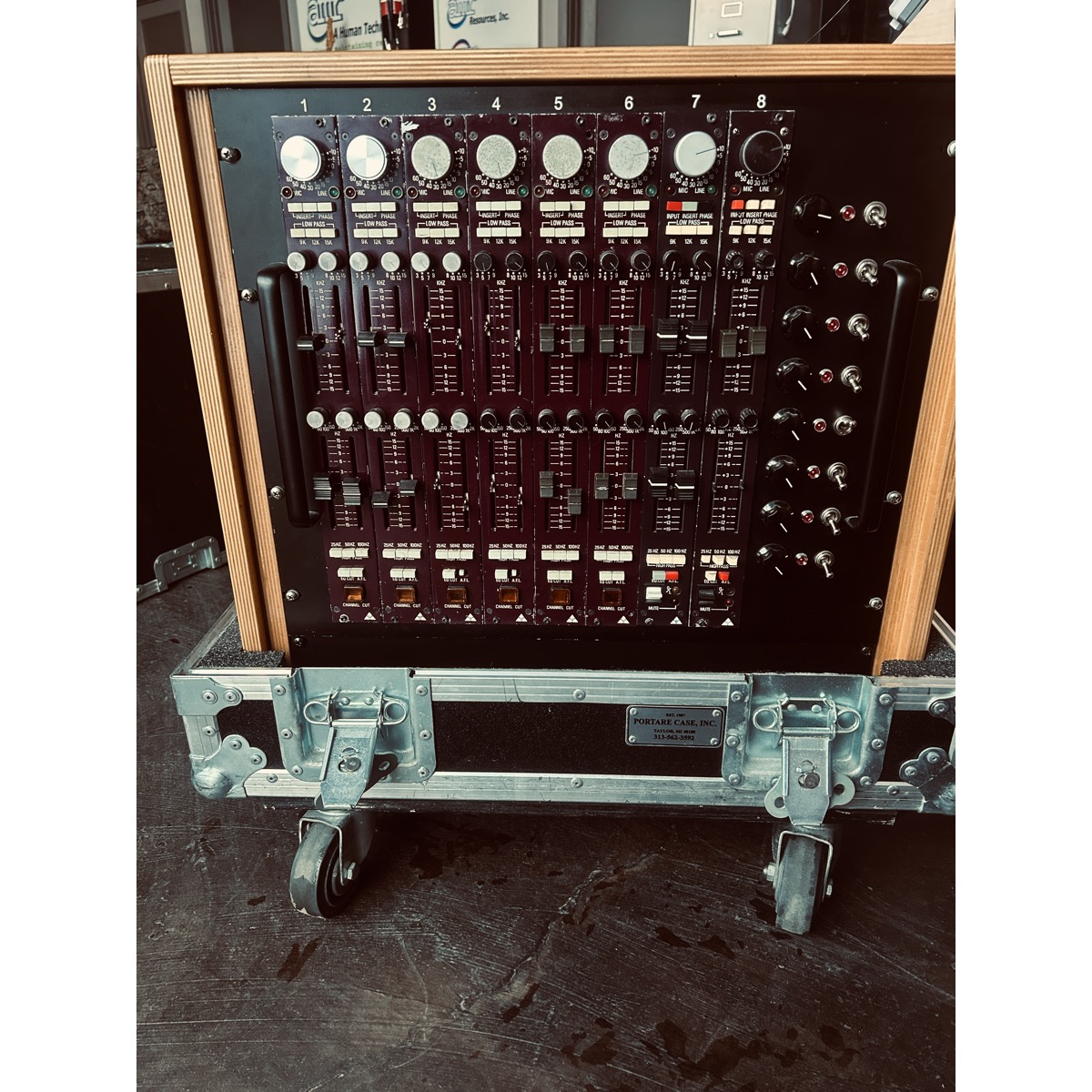 Trident A Range Trident A Range Mic Pre/EQ’s Rack of 8 (Vintage)