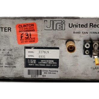 Urei 1176LN Blackface Rev D (Vintage) FET Compressor