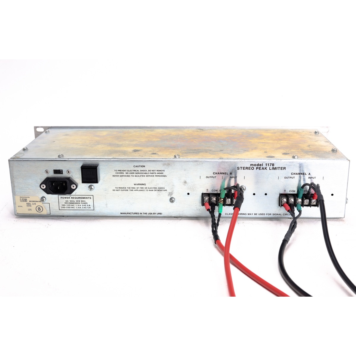 Urei 1178 (05546) -4 copy Urei 1178 Dual Peak Limiter (Vintage) #2