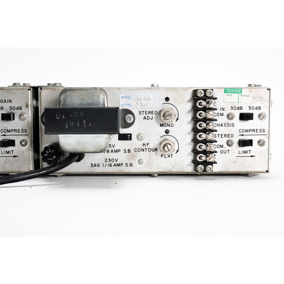 Urei LA-3A (324_327) (Andrew) -04 Urei Teletronix LA3A Consecutive Pair Compressors (Vintage)