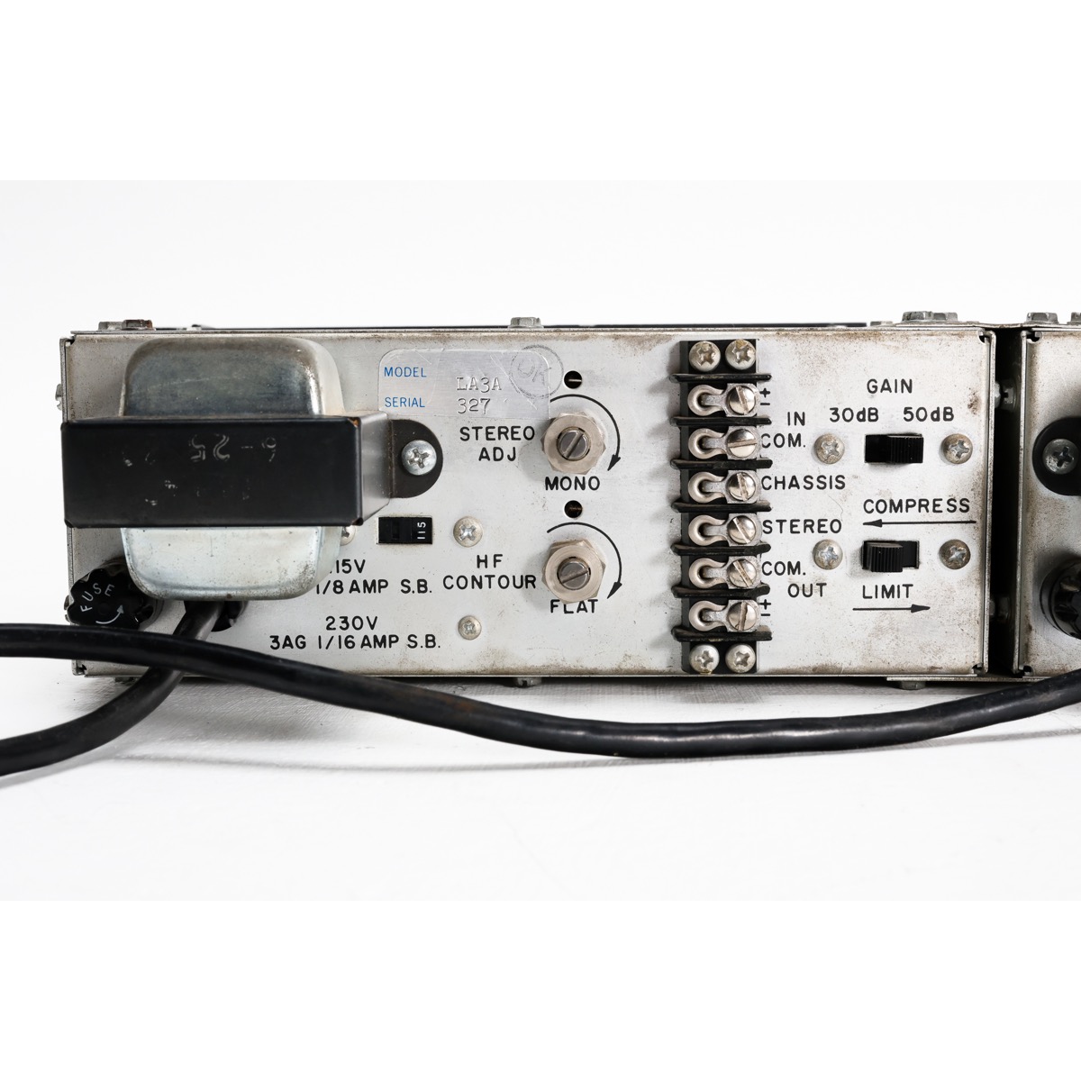 Urei LA-3A (324_327) (Andrew) -05 Urei Teletronix LA3A Consecutive Pair Compressors (Vintage)