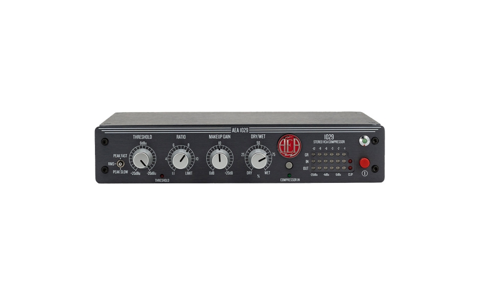 aea-1029_1 AEA 1029 Stereo VCA 1/2 Rack Compressor