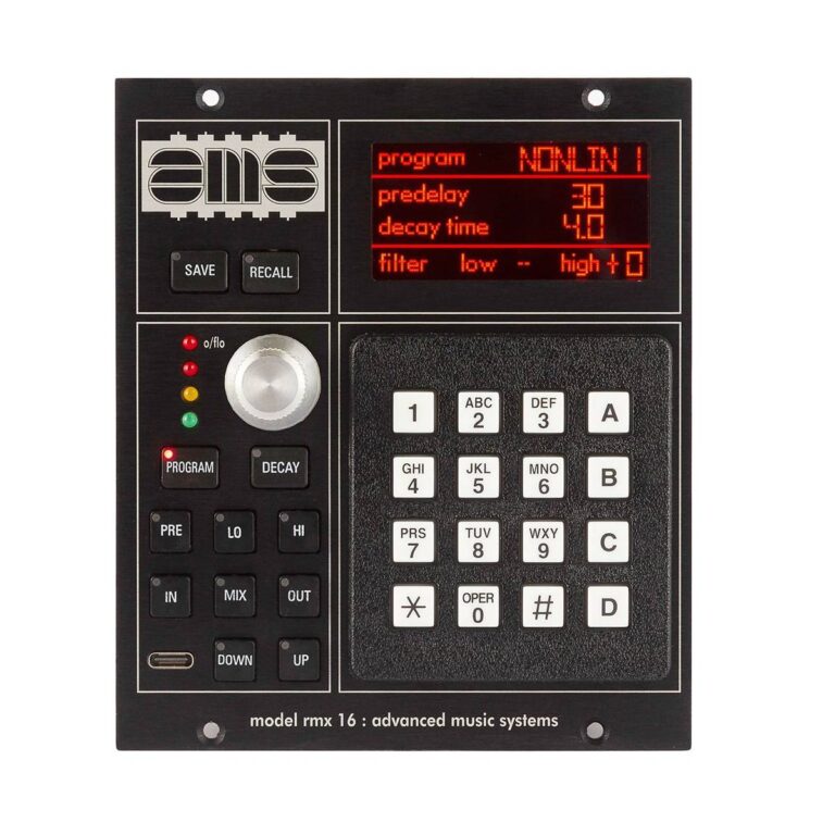 Neve AMS RMX16 500 Series Digital Reverb Module – Sonic Circus