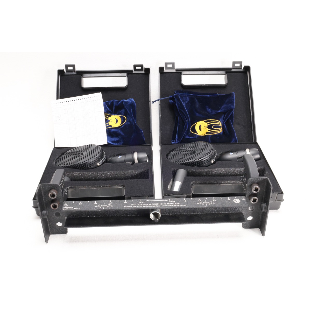 coles 4038 mp-5 Coles 4038 Matched Pair Ribbon Microphones (Used)