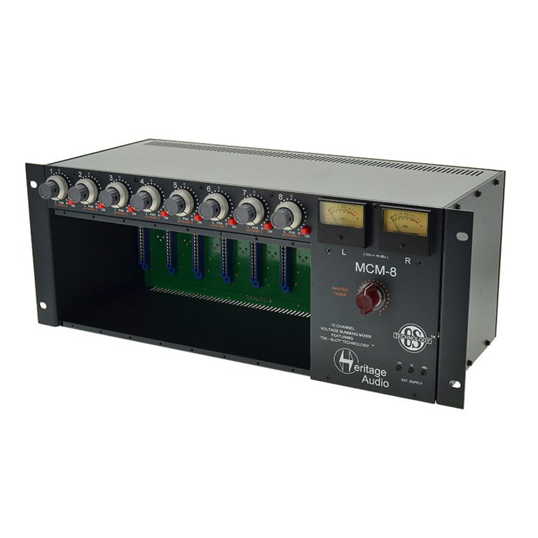 Heritage Audio MCM8 8Slot 500 Series Rack Sonic Circus