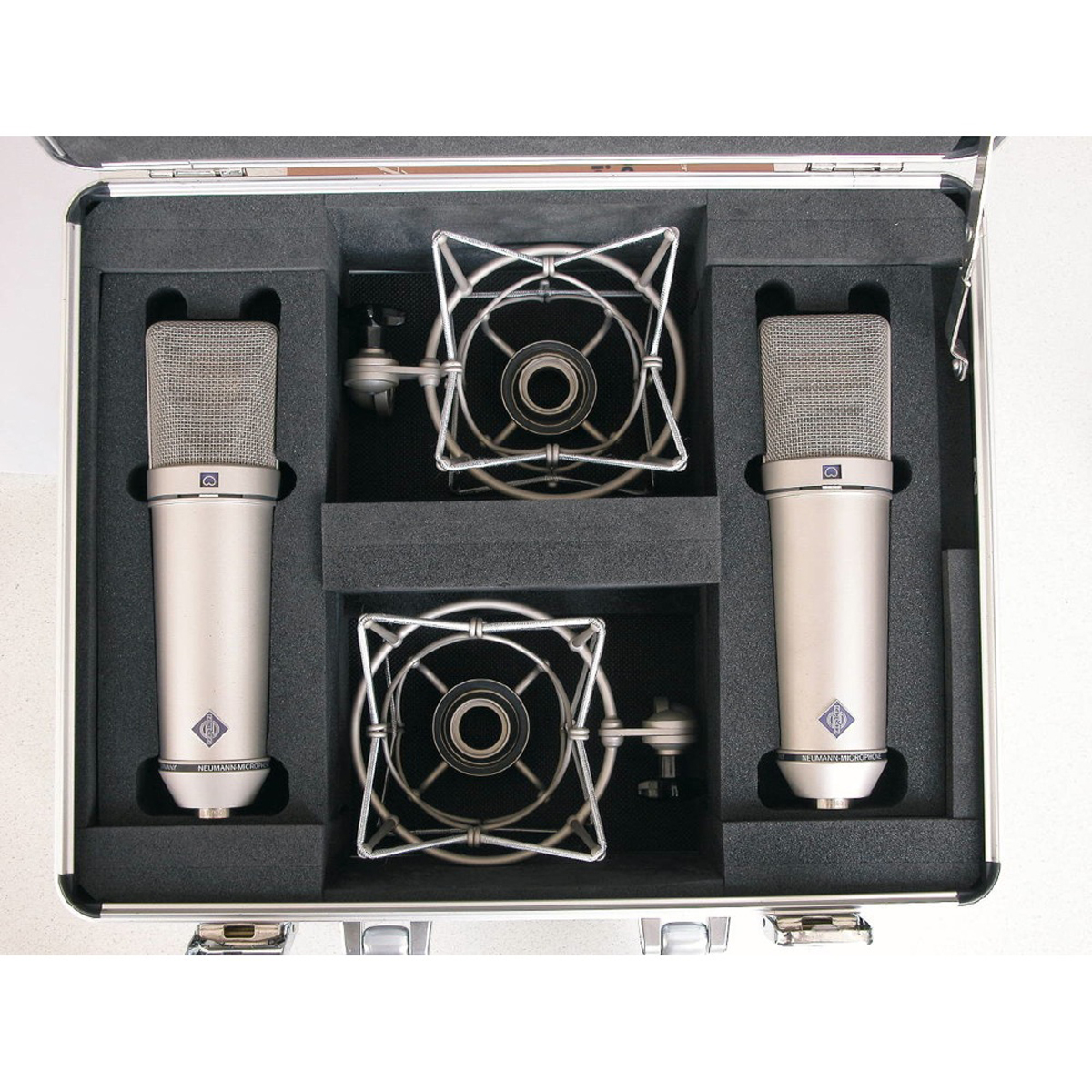 Neumann U 87 Ai Set Z Stereo Pair NI Nickel Finish » Sonic Circus