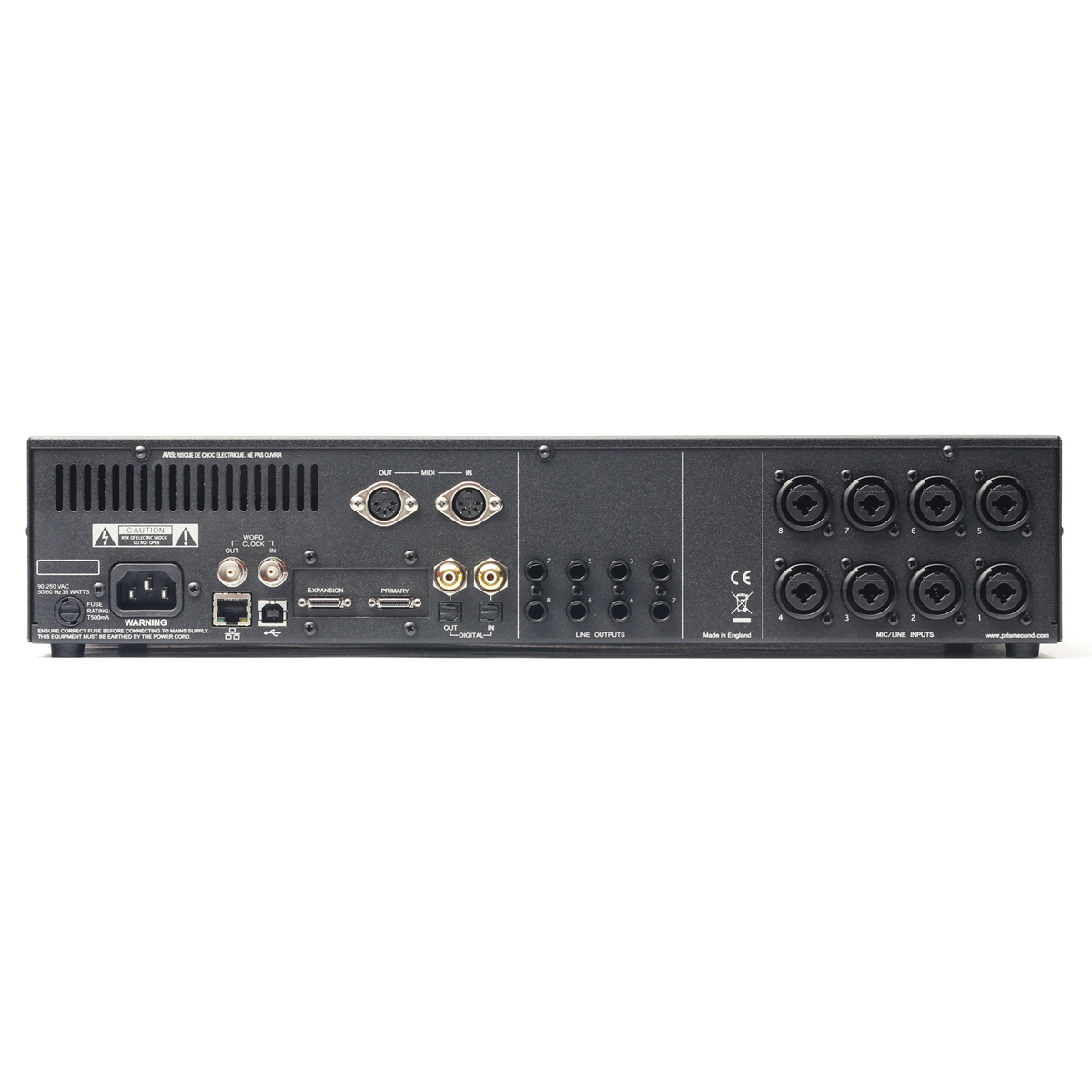 Prism Sound Atlas USB Interface 8 Mic CHS 2U » Sonic Circus